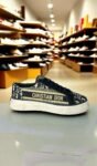 Dior Canvas Low Sneakers (Black)