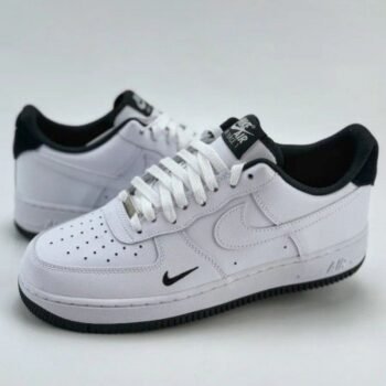 Nike Airforce 1 low Mini swoosh Pack Black White