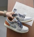Nikee Air Jordan 1 Low SE REPAIRED DENIM SWOOSH