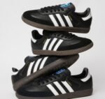 Adidass Samba Leather Full Black mens FIX