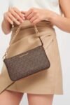 Michael Kors Jet Set Small Pochette Bag With Dust Bag