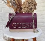 Guess Etereo Logo Quilted Crossbody Bag With Box DustBag SlingBelt