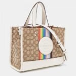 Coach Dempsey CarryAll Signature Jacquard Bag With DoubleBox DustBag SlingBelt Bill