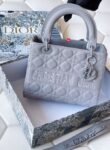 Christian Dior D Lite Cannage Ultra Matte Handbag With Box DustBag SlingBelt