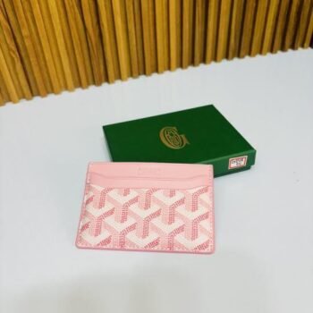 04 GOYARD PINK PREMIUM QUALITY CARD HOLDER WALLET