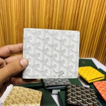 12 GOYARD WHITE PREMIUM QUALITY WALLET