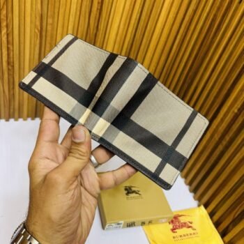 22 BURBERR_Y PREMIUM QUALITY WALLET WITH BOX