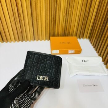 02 DIO_R BLACK PRINTED PREMIUM QUALITY WALLET WITH BOX
