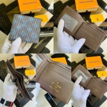 22 LV LOUIS VUITTO PRINTED PREMIUM QUALITY WALLET WITH BOX