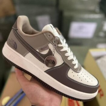 Airforc_ee 1 X North Face Brown  ua