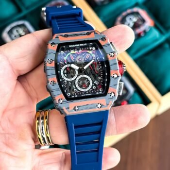 RICHARD MILLE BLUE SILICON QUARTZ