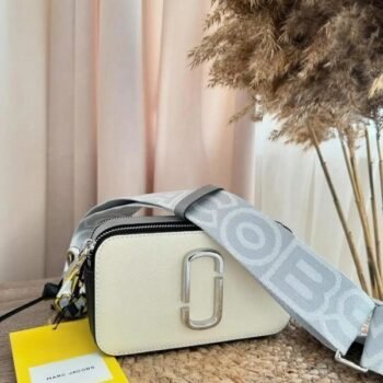 Marc Jacobs The SnapShot Camera Sling Bag With Dust Bag & OG Box (996 Black/White)*🖤🤍💯