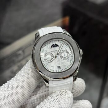 Patek Philippe Aquanaut Luce Annual Calender White Rubber Strap Automatic