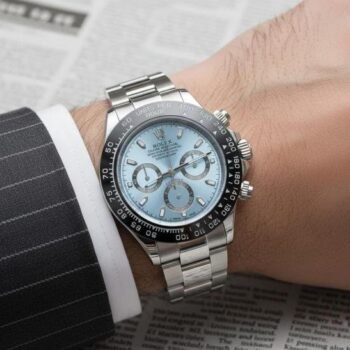 Rolex Oyster Perpetual Daytona Chosmograph Sky Blue Quartz