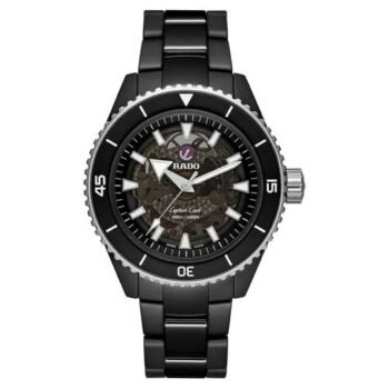 Rado Captain Cook Skeleton Black Automatic