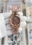 Rolex Oyster perpetual Day Date 40 Battery Rose-Gold Brown