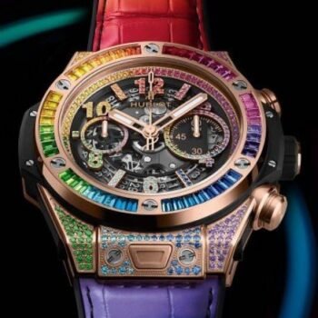Hublot Big Bang Unico King Rainbow Quartz
