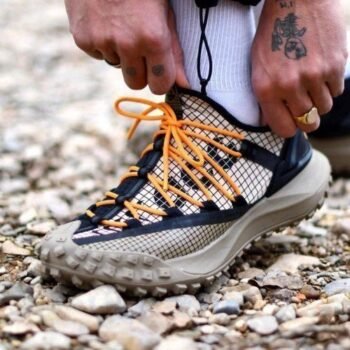 Branded ACG Mountain Fly Low Se Shoes Tan Color