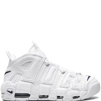 Nike Air more uptempo white on white