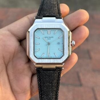PATEK PHILIPPE CUBE SILVER TIFFANY QUARTZ