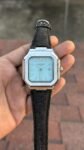 PATEK PHILIPPE CUBE SILVER TIFFANY QUARTZ