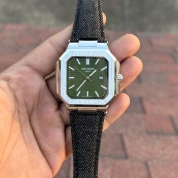 PATEK PHILIPPE CUBE BLACK GREEN QUARTZ