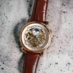 CARTIER BALLOON LEATHER AUTOMATIC