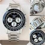 Longines Conquest Chronograph Silver - Black