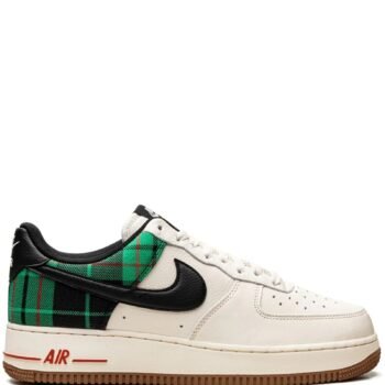 NIKE AIR FORCE 1 07 PLAID STADIUM GREEN