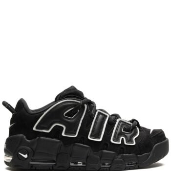 Air More uptempo black white