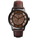Fossil Brown Leather Automatic Watch