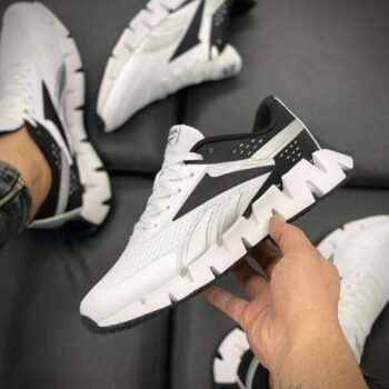 Branded RBK Zig Dynamic 20 White Black