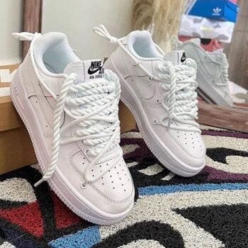 Branded Airforce 1 low rope white
