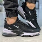 Branded Airmax 950 Black White Shoes For Men's