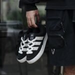 Branded Adimatic Core Black White Sneakers