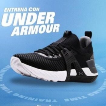 Branded UA UA Project Rock 4 Black White