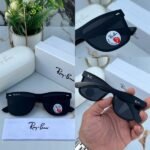 Branded Rb Blaze Full Black Sunglasses (With Original Kit)