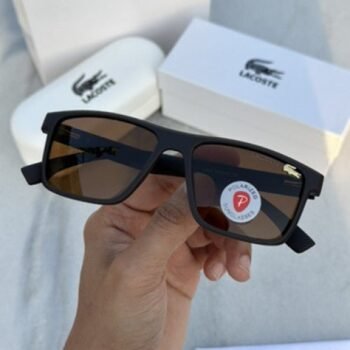 Branded Lcoste Coffee Brown Sunglasses FT (With Original Kit)