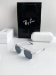 Branded  RB Silver Bt Sunglasses (With Original Kit)