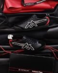 Branded Gvnchy Tiger Mexico 66 Black Red Sneakers For Men's