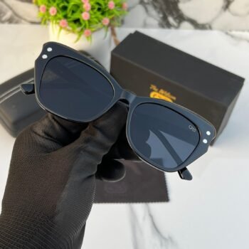 Branded The Wlson Cateye Full Black  Sunglasses (With Original Kit)