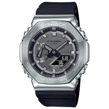 G-shock Gm 2100 Stainless Steel Black Strap Watch