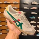 Branded Tiger Sneakers Tokuten  Beige Green Red