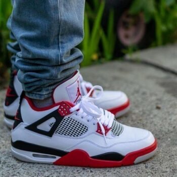 Branded Air Retro 4 Fire Red