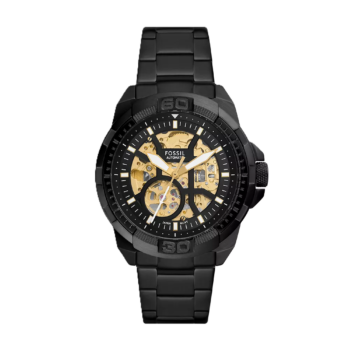 Fossil Black Metal Automatic