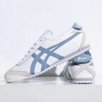 Branded Tiger Sneakers Mexico 66 White Blue Ice