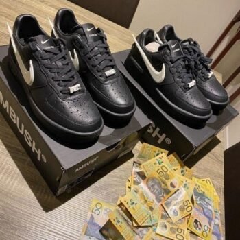 Branded Airforce 1 X Ambush Low Black
