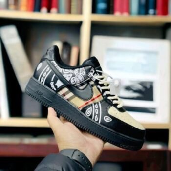 Branded Air Force 1 Bandana Black