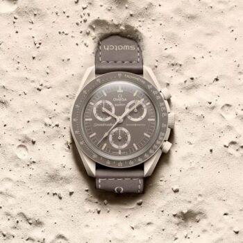 Swatch X Omega Bioceramic Moonswatch Mission To The Moon Earth With Kit