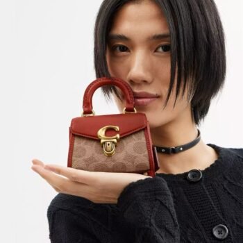 Coach Sammy Top Handle 12 Supermini Bag
